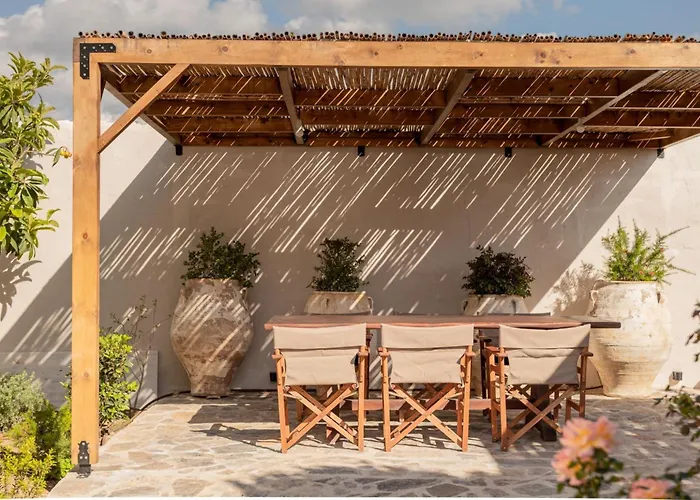 Antama Living, Luxe Stonehouse With Pool & Bbq Villa Rethymno